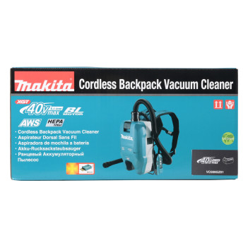 Aspirateur dorsal XGT 40Vmax VC009GZ01 Makita