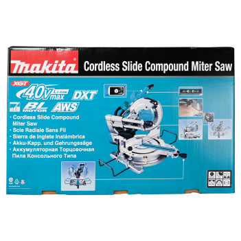 Scie à onglets XGT 40Vmax 260/30mm LS004GZ01 Makita