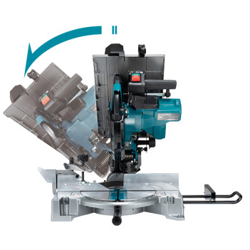 Scie à onglets avec table XGT 40Vmax 260mm LH001GZ Makita