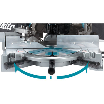 Scie à onglets avec table XGT 40Vmax 260mm LH001GZ Makita