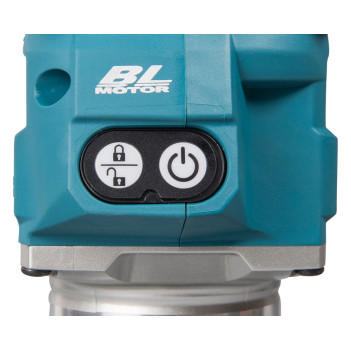 Affleureuse XGT 40Vmax 6mm + 2 accus 4Ah et chargeur RT001GM205 Makita