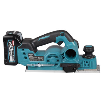 Akku-Einhand-Falzhobel XGT 40Vmax 82mm + 2 Akkus 4Ah und Ladegerät KP001GM201 Makita