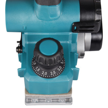 Akku-Einhand-Falzhobel XGT 40Vmax 82mm + 2 Akkus 4Ah und Ladegerät KP001GM201 Makita