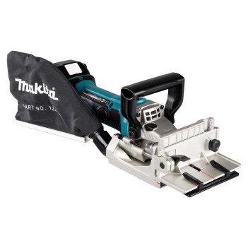 Fraiseuse à rainurer LXT 18V 100mm + 2 accus 5Ah et chargeur DPJ180RTJ Makita