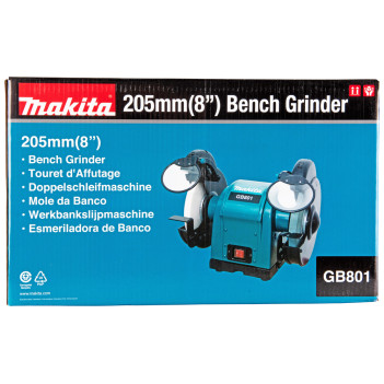 Elektronische Doppelschleifmaschine 550W 205mm GB801 Makita
