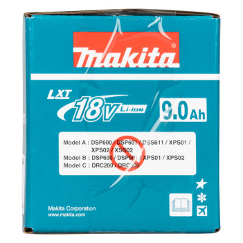 Accu LXT BL1890 18V 9Ah 1915H4-0 Makita
