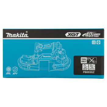 Tragbare- Akku-Bandsäge XGT 40Vmax 66mm PB003GZ Makita