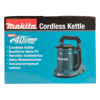 Bouilloire XGT 40Vmax KT001GZ Makita