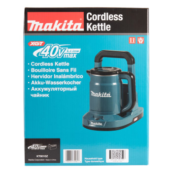 Akku-Wasserkocher XGT 40Vmax KT001GZ Makita