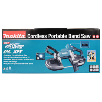Tragbare- Akku-Bandsäge XGT 40Vmax 127mm PB002GZ Makita