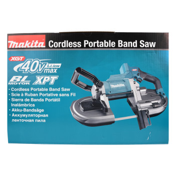 Tragbare- Akku-Bandsäge XGT 40Vmax 127mm PB002GZ Makita