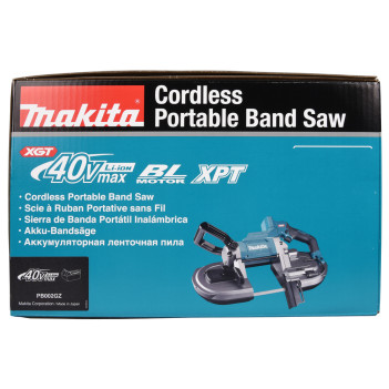 Tragbare- Akku-Bandsäge XGT 40Vmax 127mm PB002GZ Makita