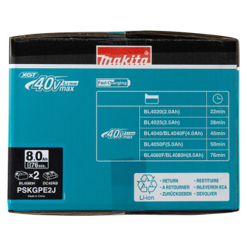 Energypack 40V EPAC40-802H 40Vmax 8Ah PSKGPE2J Makita