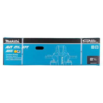 Akku-Abbruchhammer XGT 2x40Vmax 80Vmax 72,8J HM004GZ01 Makita