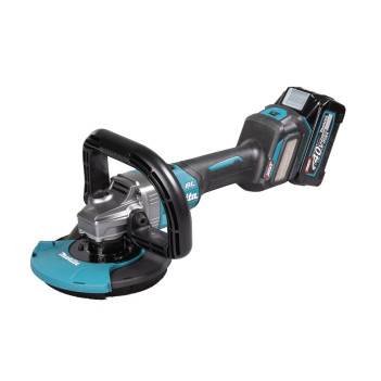 Betonschleifer XGT 40Vmax 125mm + 2 Akkus 4Ah GA023GM204 Makita
