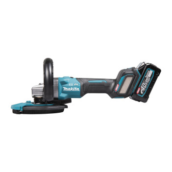 Betonschleifer XGT 40Vmax 125mm + 2 Akkus 4Ah GA023GM204 Makita