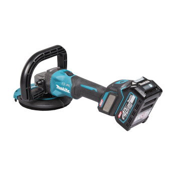 Betonschleifer XGT 40Vmax 125mm + 2 Akkus 4Ah GA023GM204 Makita