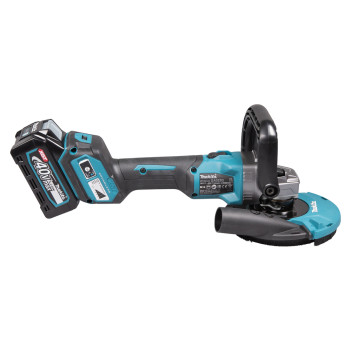 Betonschleifer XGT 40Vmax 125mm + 2 Akkus 4Ah GA023GM204 Makita