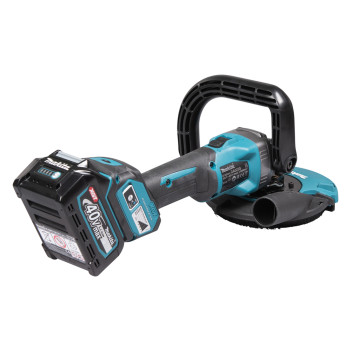 Betonschleifer XGT 40Vmax 125mm + 2 Akkus 4Ah GA023GM204 Makita