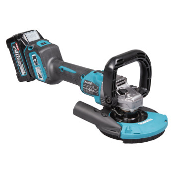 Betonschleifer XGT 40Vmax 125mm + 2 Akkus 4Ah GA023GM204 Makita