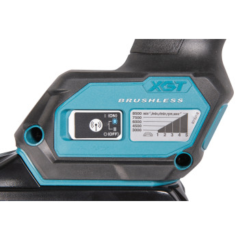 Betonschleifer XGT 40Vmax 125mm + 2 Akkus 4Ah GA023GM204 Makita