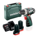 Perceuse-visseuse sans fil PowerMaxx BS Basic +2 accus 2Ah Metabo
