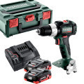 Perceuse à percussion sans fil SB 18 LT BL +2 accus 4Ah Metabo