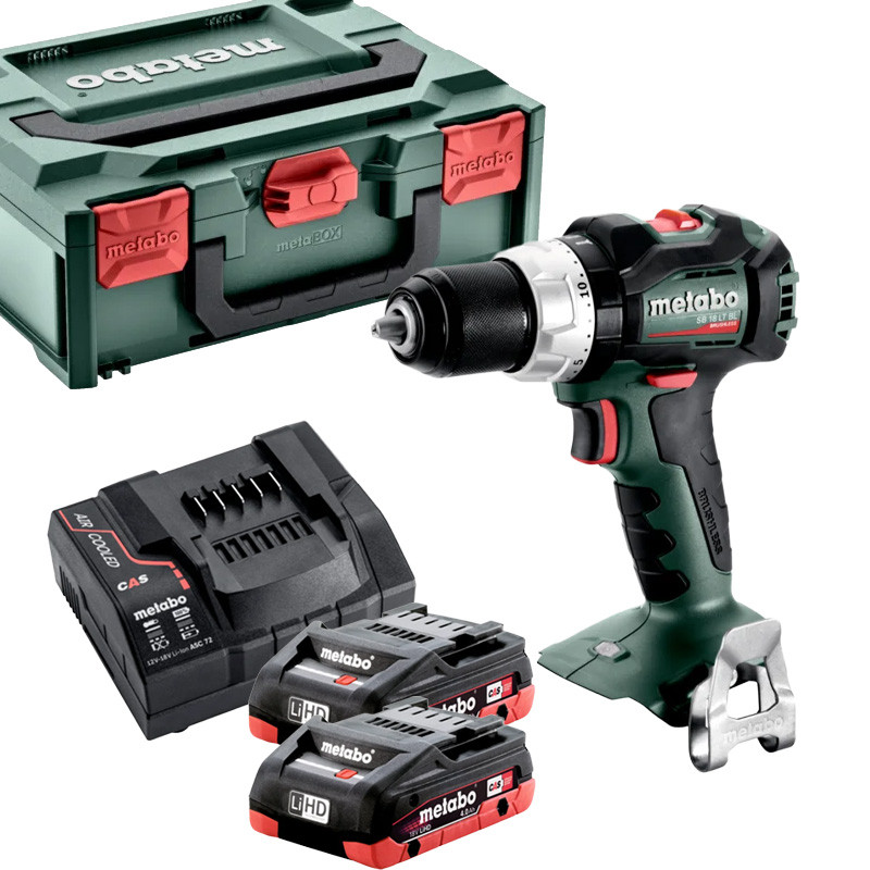 Akku-Schlagbohrschrauber SB 18 LT BL +2 Akkus 4Ah Metabo