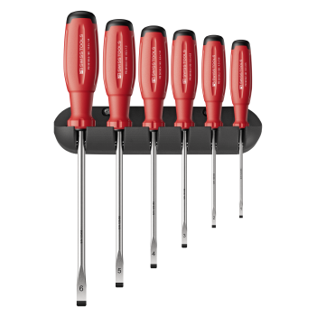 Satz flache Schraubendreher mit Wandhalterung PB Swiss Tools PB 38240 Evo H