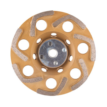 Meule boisseau 125mm pour ponceuse à béton LOW VIBRATION B-48555 Makita