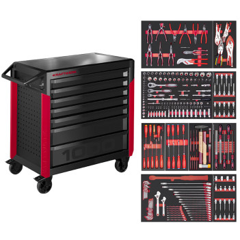 Servante d'atelier PT LINE PT1000 7 tiroirs PB+HIGHTECH, 268 pcs. Kraftwerk