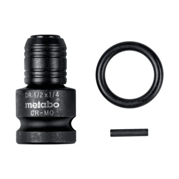 Adapter 1/2" auf 1/4" E6,3, schlagfest Metabo