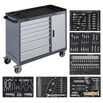 Servante d'atelier BT LINE BT1100, 7 tiroirs, 300 pcs. Kraftwerk