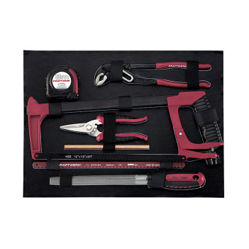 Coffret d’outils PRO LINE, 1/4" + 3/8", 151 pcs. ALUPRO 3946 Kraftwerk