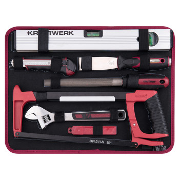 Werkzeugkoffer P300, ABS, 1/4" + 3/8", PB Swisstool, 186-tlg. Kraftwerk