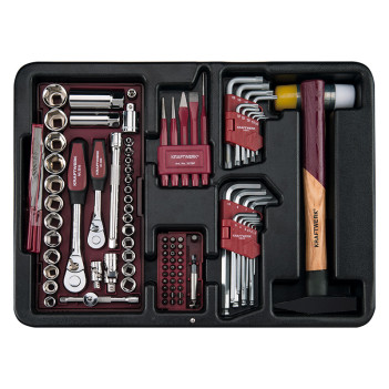 Coffret d'outils P300, ABS, 1/4" + 3/8", PB Swiss Tools, 186 pcs. Kraftwerk