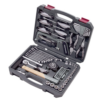 Coffret de douilles, Basic, 1/4"+3/8", 96 pcs. Kraftwerk