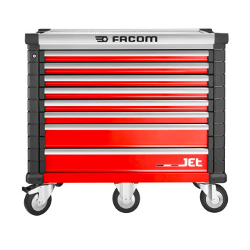 Werkstattwagen Extra Large Jet+ 8 Schubladen (ohne Werkzeuge) JET.8M5A Facom