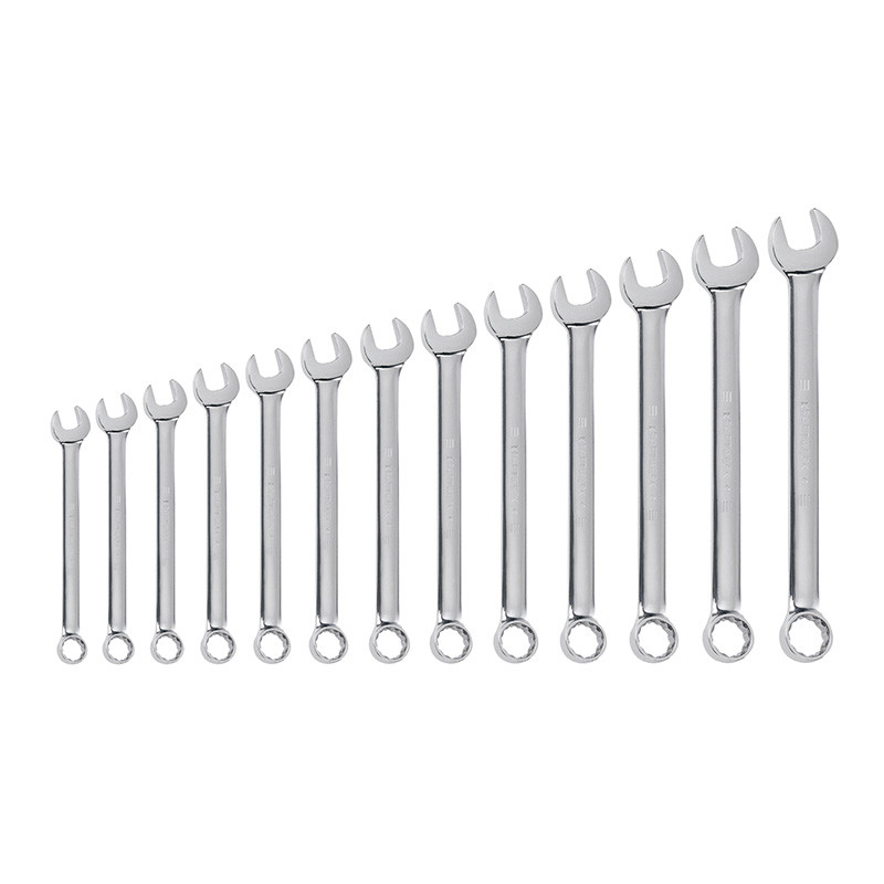 Jeu de 13 clés mixtes polies miroir 8-22 mm 3550 Kraftwerk