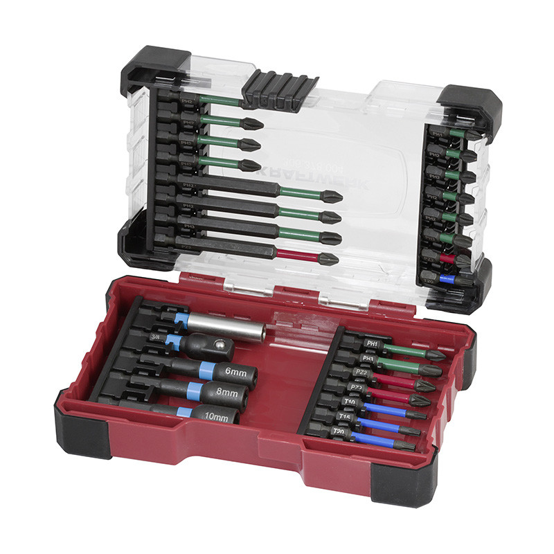 Jeu d'embouts de tournevis à percussion Impact Control 1/4", 29 pcs. Kraftwerk