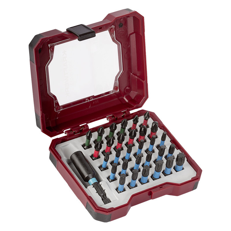Schlagschrauber-Bitsatz 1/4" S2, 31-tlg. Kraftwerk