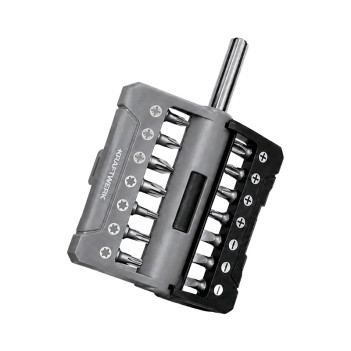 Jeu d'embouts avec porte-embouts magnétique, 1/4", 15 pcs. Kraftwerk
