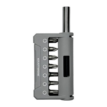 Jeu d'embouts avec porte-embouts magnétique, 1/4", 15 pcs. Kraftwerk