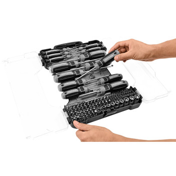 Schraubendreher- und Bit-Set, 112-tlg. Kraftwerk