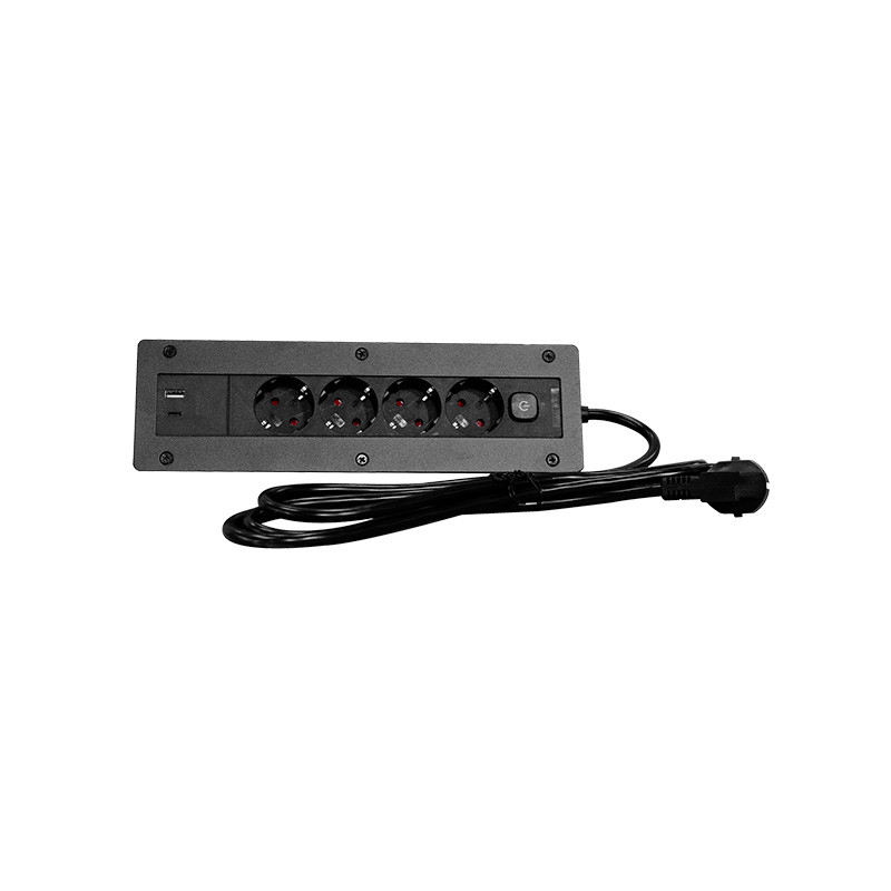 Steckdosenleiste für Werkbank Mobilio Modular mit CH-Adapter Kraftwerk