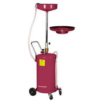 Mobiles Ölauffanggerät 68 l mit Wanne 30657-T Kraftwerk