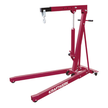 Grue d'atelier pliable 1 t pour moteur et boîte de vitesses Kraftwerk