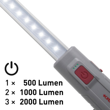 Baladeuse LED extensible pour capot 20 W, 2000 lm Kraftwerk