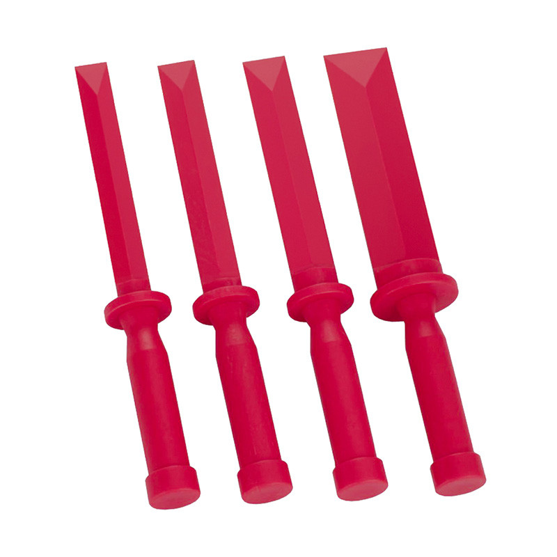 Jeu de 4 grattoirs plastique 19-38 mm, 30810 Kraftwerk