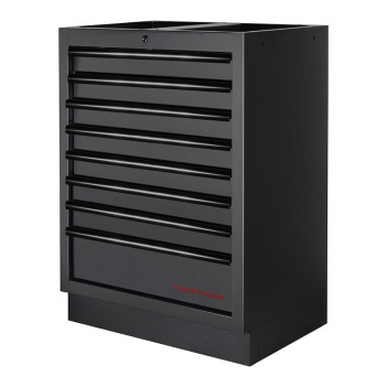 Mobilier d'atelier d'angle 7 éléments, Mobilio 3964P-BLK Kraftwerk